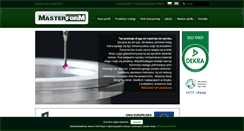 Desktop Screenshot of masterform.pl